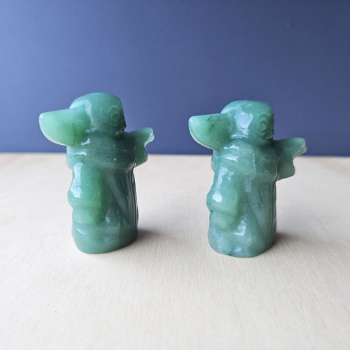 Green Aventurine Baby Yoda | Grogu