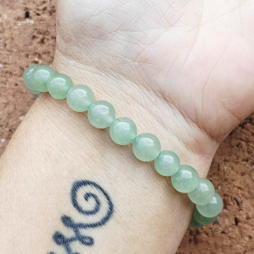 Green Aventurine Crystal Bracelet | Flow Of Abundance