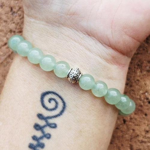 Green Aventurine Crystal Bracelet | Flow Of Abundance