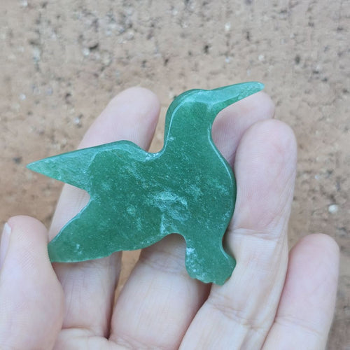 Green Aventurine Hummingbird | Breeze Of Abundance