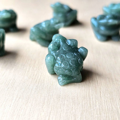 Green Aventurine Money Toad | Guardian Of Abundance