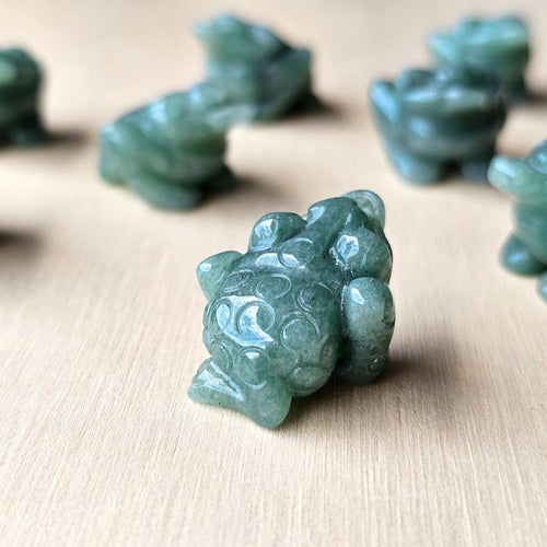 Green Aventurine Money Toad | Guardian Of Abundance