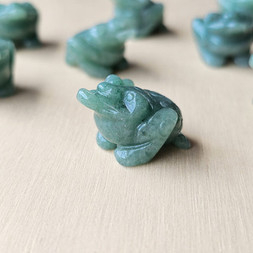 Green Aventurine Money Toad | Guardian Of Abundance