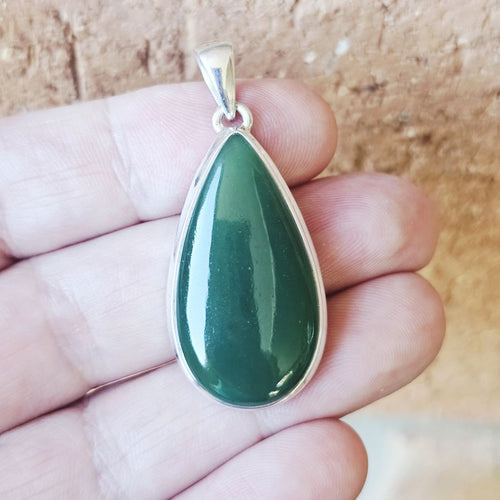 Green Aventurine Pendant | Evergreen Current