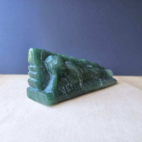 Green Aventurine Reclining Buddha | Peace Is Within