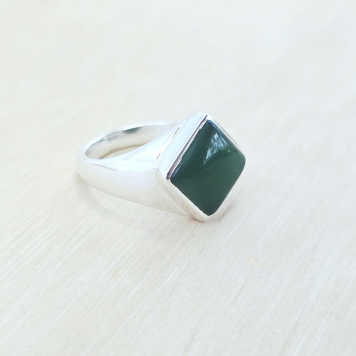 Green Aventurine Ring | Heart Space