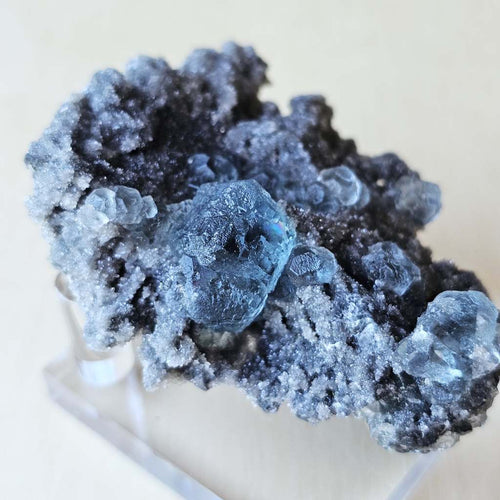 Green Blue Cubed Etched Fluorite | Specimen 66gms