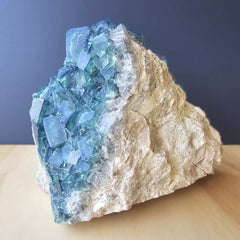 Green Cubic Fluorite Specimen | 7.7kg
