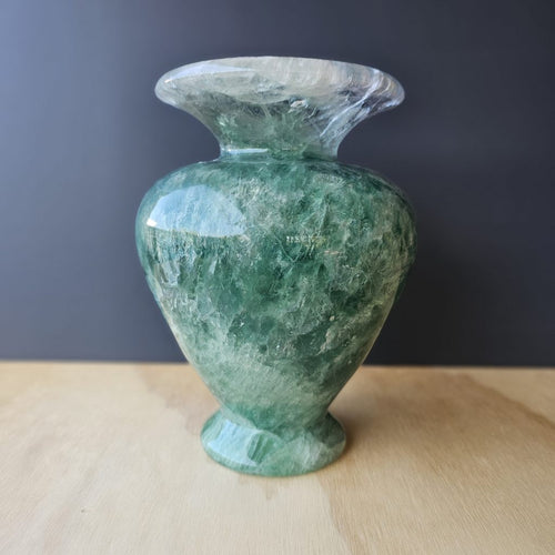Green Fluorite Vase | 6.1kg