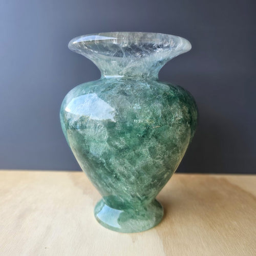 Green Fluorite Vase | 6.1kg