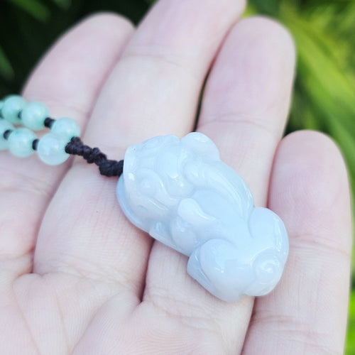 Guatemalan Jade Pixiu Necklace | The Calm Companion