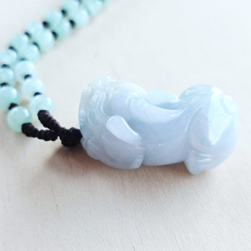 Guatemalan Jade Pixiu Necklace | The Calm Companion