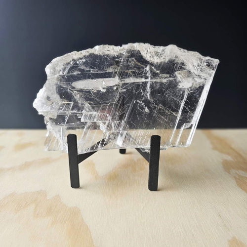 Gypsum Specimen | Celestial Selenite Script