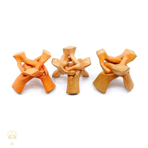 Hand Carved Sphere Stands | Small