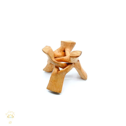 Hand Carved Sphere Stands | Small