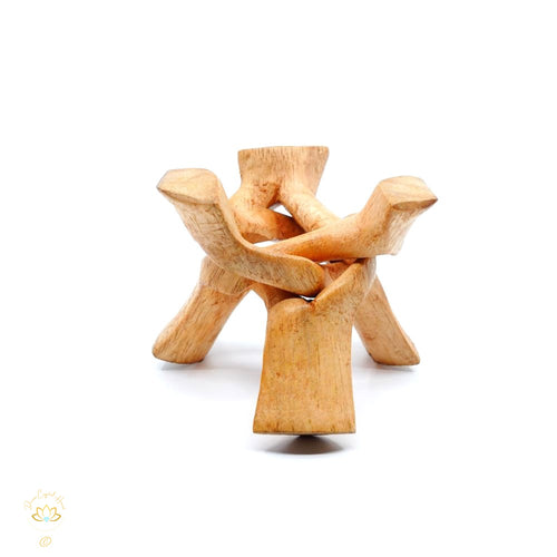 Hand Carved Sphere Stands | Small