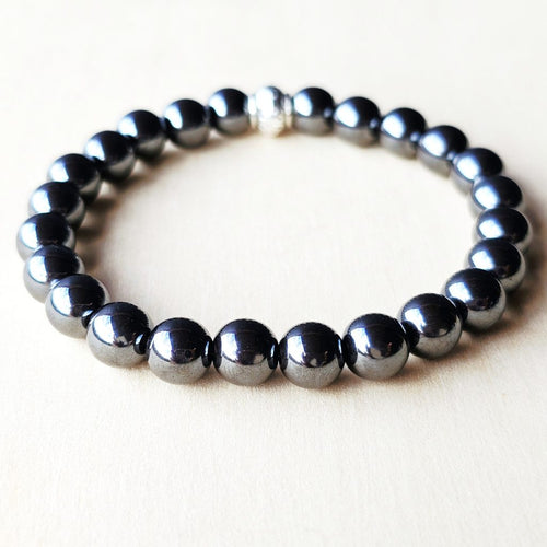 Hematite Crystal Bracelet | Grounded Strength