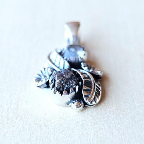 Herkimer & Campo Del Cielo Pendant | Celestial Garden