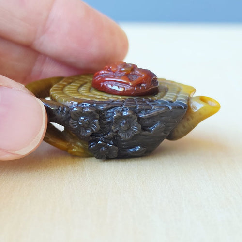 Hubei Agate Teapot Carving | The Art Of Tea