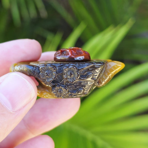 Hubei Agate Teapot Carving | The Art Of Tea