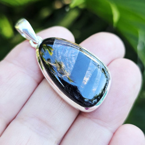 Hypersthene Pendant | Midnight Insight