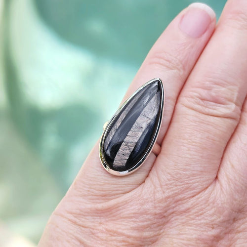 Hypersthene Ring | Midnight Insight