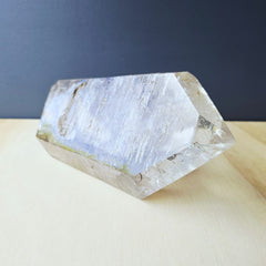 Inclusion Enhydro Quartz Double Termination | Reflections Of The Ancients