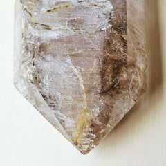 Inclusion Enhydro Quartz Double Termination | Reflections Of The Ancients