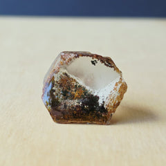 Inclusion Quartz Cut-Termination Crystal | Earth Suspended