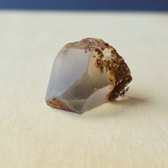 Inclusion Quartz Cut-Termination Crystal | Earth Suspended