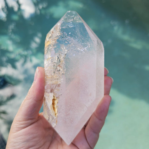 Inclusion Quartz Double Termination | Even Flow