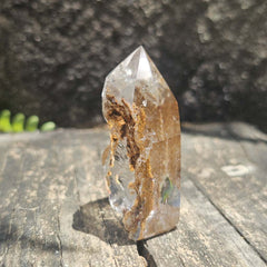 Inclusion Quartz Faceted Freeform | The Untamed Aspect