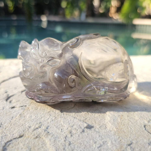 Inclusion Quartz Pixiu | Grounded In Energy