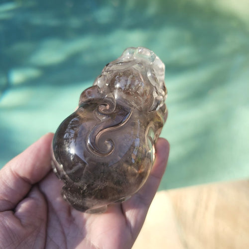 Inclusion Quartz Pixiu | Grounded In Energy