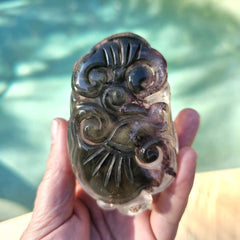 Inclusion Quartz Pixiu | Grounded In Energy