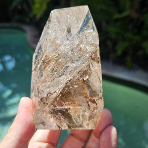 Inclusion Quartz With Enhydro | Ancient Current