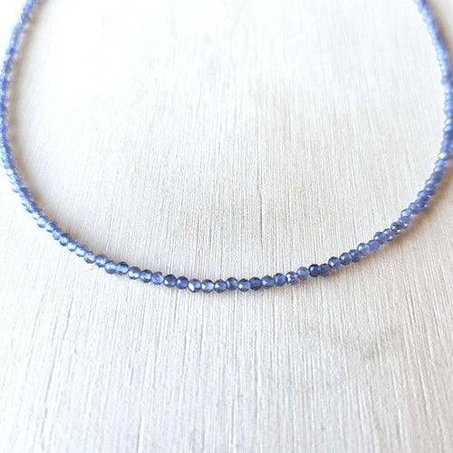 Iolite Faceted Necklace | Energetic Support