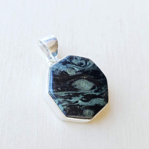 Kambaba Jasper Pendant | Ancient Calm