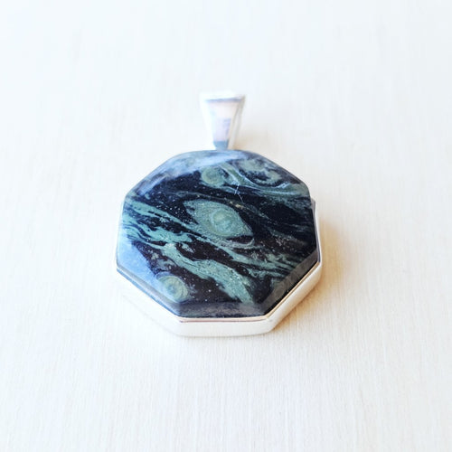 Kambaba Jasper Pendant | Ancient Calm