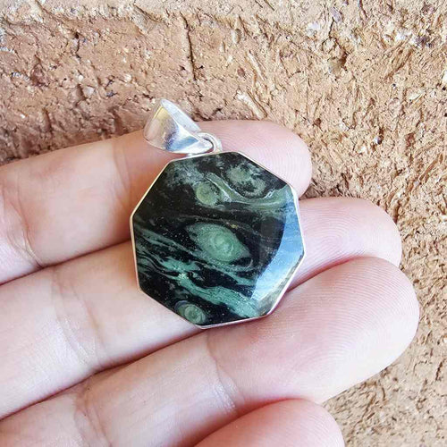 Kambaba Jasper Pendant | Ancient Calm