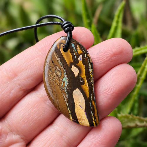 Boulder Opal Pendant | Koirot's Secret
