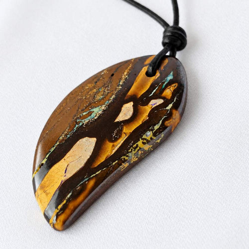 Boulder Opal Pendant | Koirot's Secret