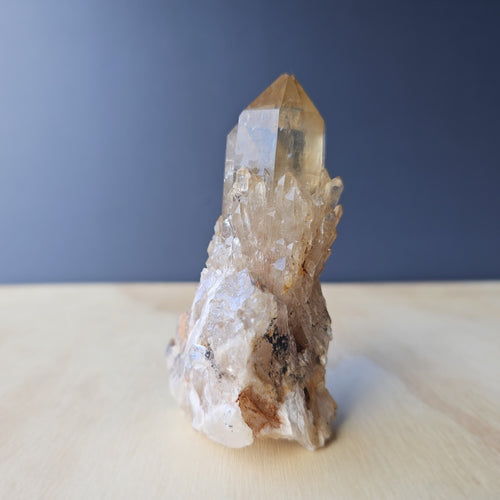 Kundalini Citrine Cluster | Golden Ascension