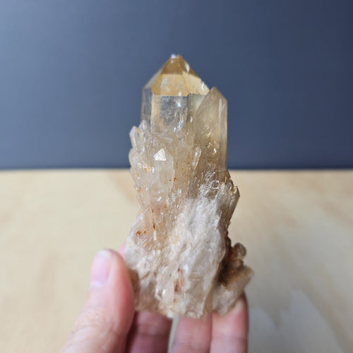 Kundalini Citrine Cluster | Golden Ascension