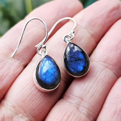 Labradorite Earrings | Celestial gate