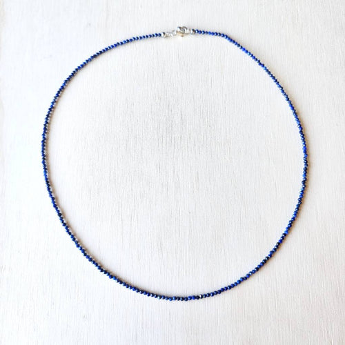 Lapis Lazuli Faceted Necklace | Self Expression