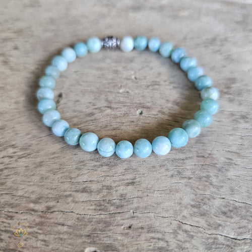 Larimar Bracelet | 6mm Beads