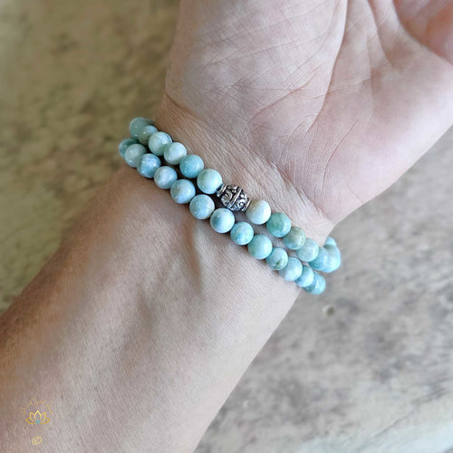 Larimar Bracelet | 6mm Beads