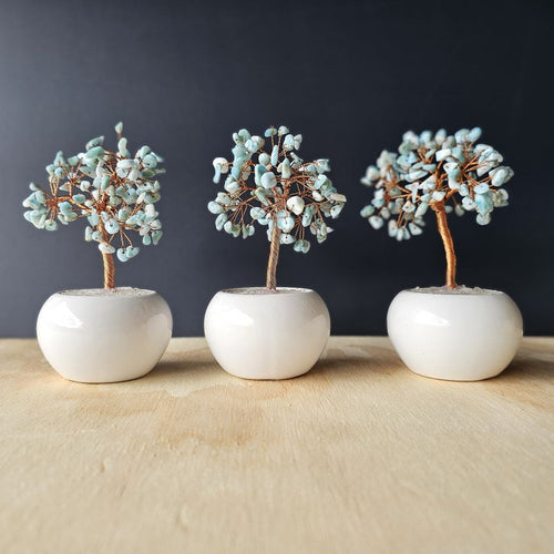 Larimar Crystal Tree | Tree Of Serenity