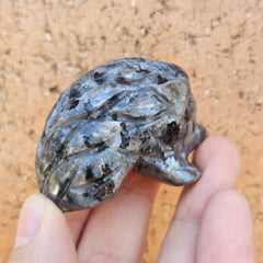 Larvikite Hedgehogs | Silverback Guardian